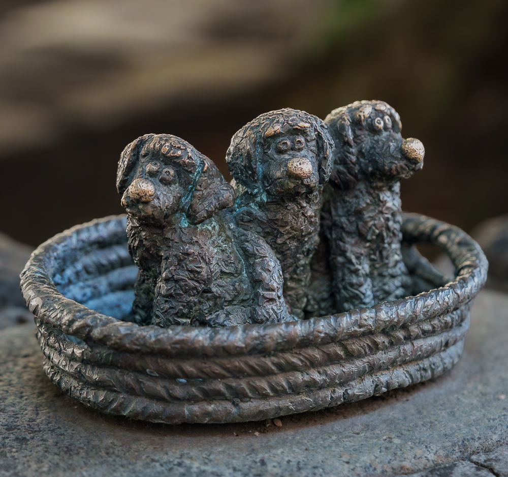 Hundemarkt: Der Welpenkorb